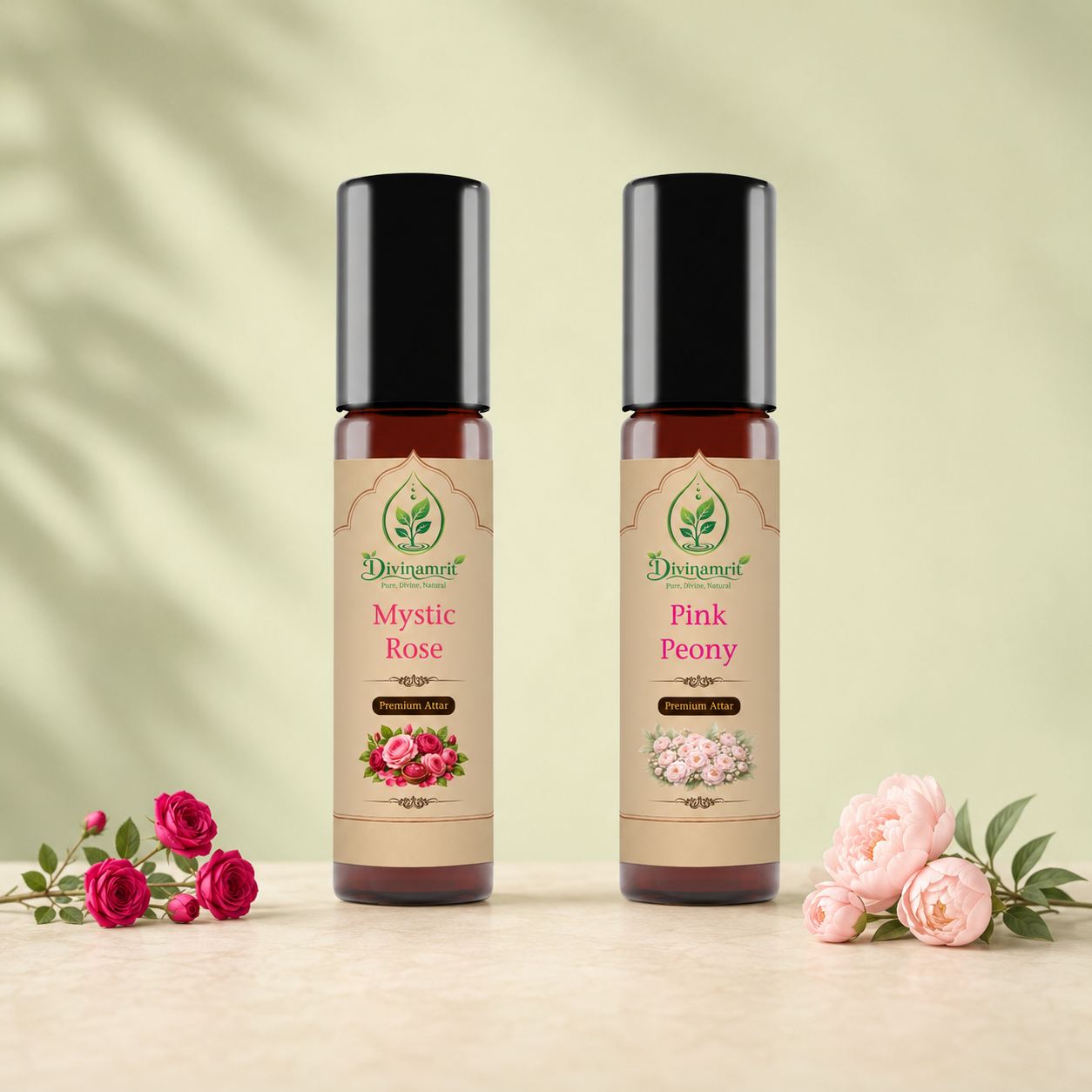 Mystic Rose & Pink Peony Premium Attar Combo