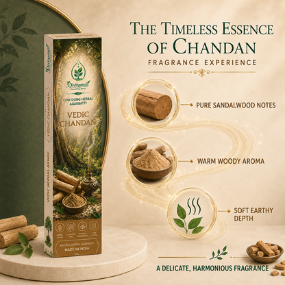Vedic Chandan - Cow Dung Herbal Agarbatti