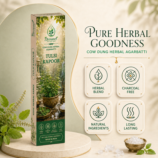 Tulsi Kapoor - Cow Dung Herbal Agarbatti