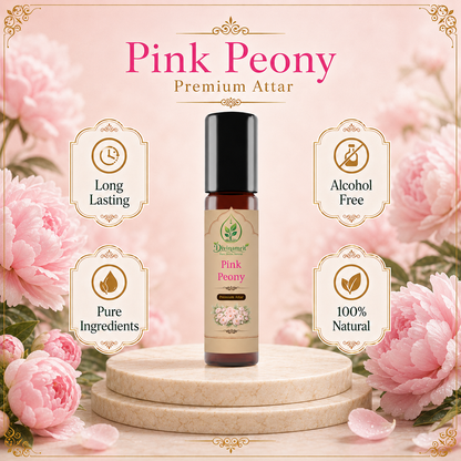 Pink Peony Attar – Soft & Elegant Floral Fragranc