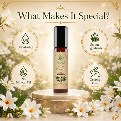 Parijat Essence Attar – Delicate Floral Fragrance