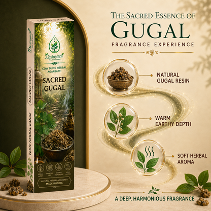 Sacred Gugal - Cow Dung Herbal Agarbatti
