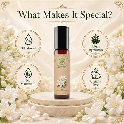 White Kasturi Attar – Soft Musky Fragrance