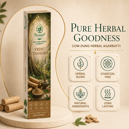 Vedic Chandan - Cow Dung Herbal Agarbatti