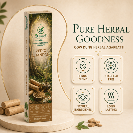 Vedic Chandan - Cow Dung Herbal Agarbatti