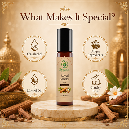 Royal Sandal Attar – Rich Sandalwood Fragrance