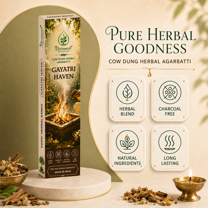Gayatri haven - Cow Dung Herbal Agarbatti