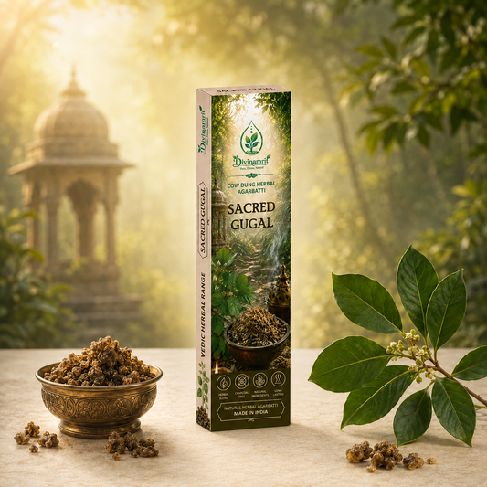 Sacred Gugal - Cow Dung Herbal Agarbatti