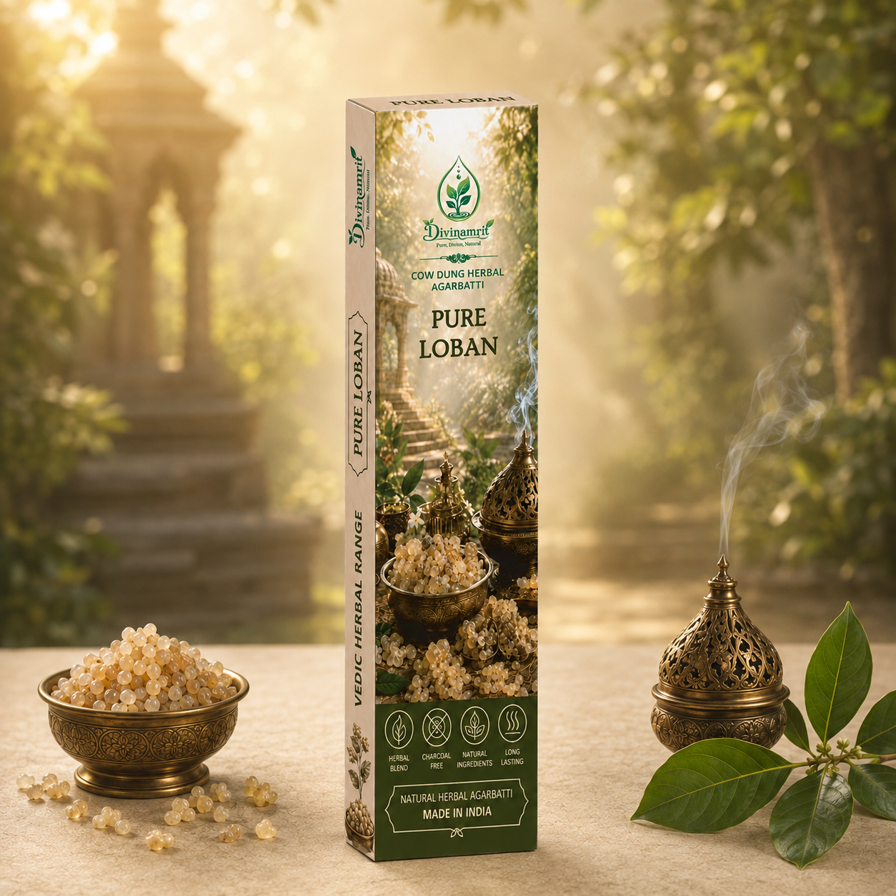 Pure Loban - Cow Dung Herbal Agarbatti