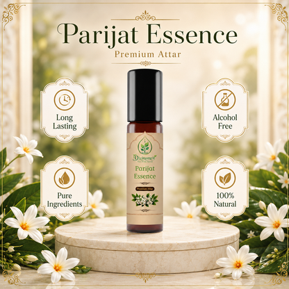 Parijat Essence Attar – Delicate Floral Fragrance
