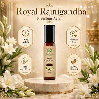 Royal Rajnigandha Attar – Rich Floral Fragrance