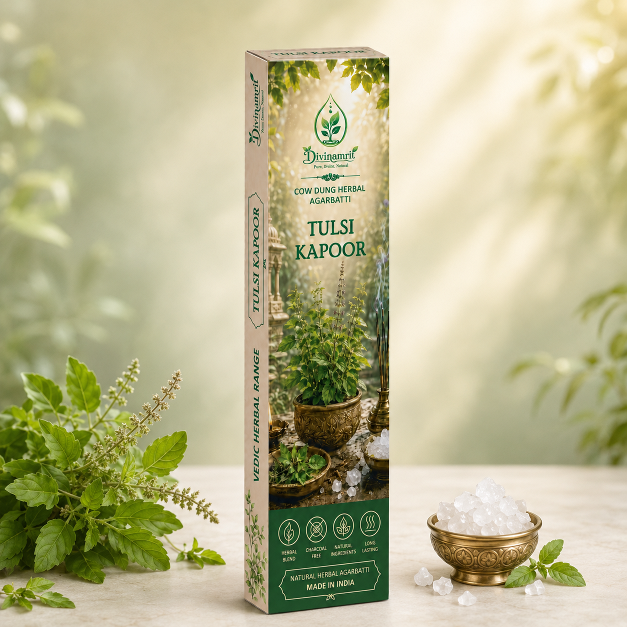 Tulsi Kapoor - Cow Dung Herbal Agarbatti