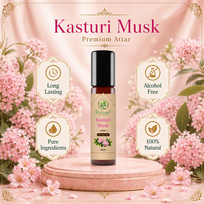 Kasturi Musk Attar – Warm & Long-Lasting Fragrance