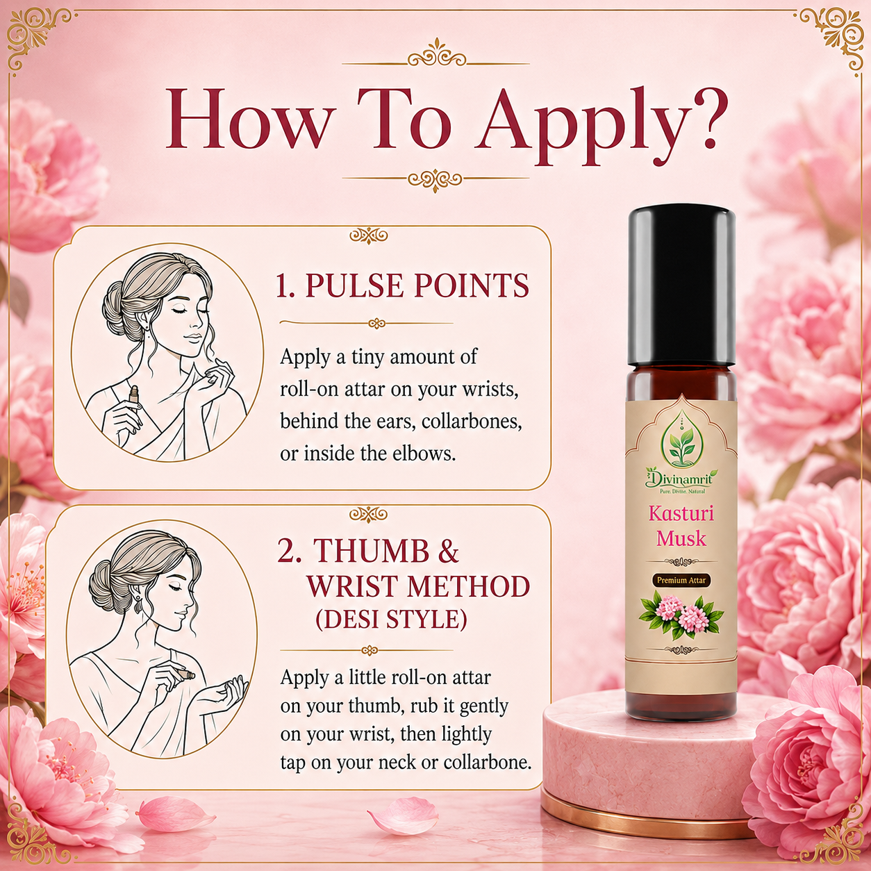 Kasturi Musk Attar – Warm & Long-Lasting Fragrance