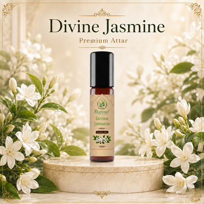 Divine Jasmine Attar – Long-Lasting Floral Fragrance